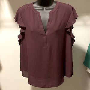 Calvin Klein, large, maroon/purple top